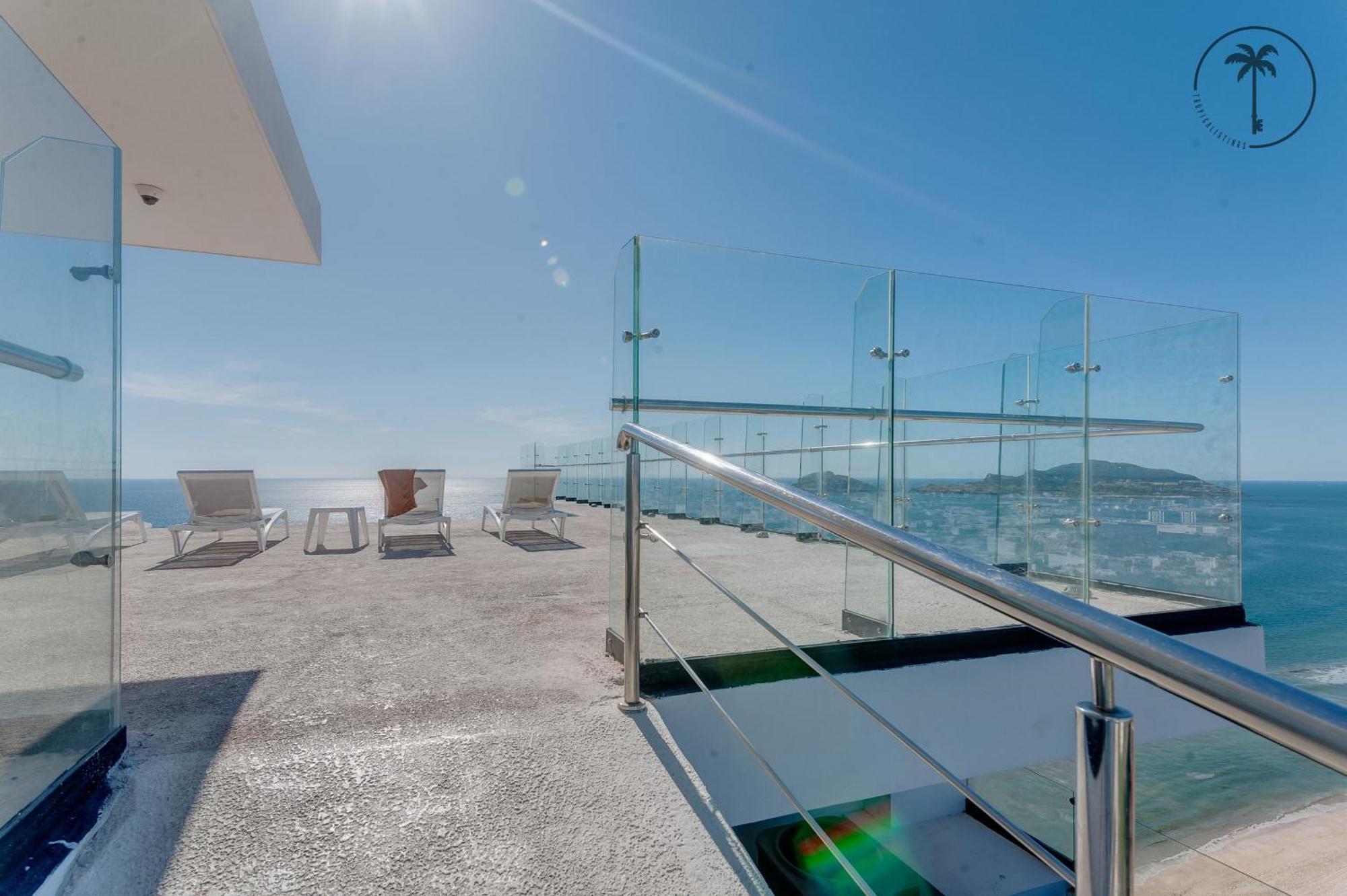 Hermosa Vista Al Mar, Condominio De Lujo! Mazatlán Exterior foto