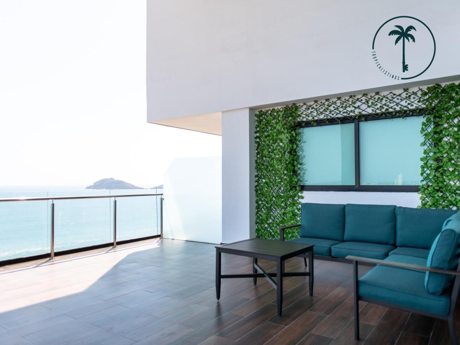 Hermosa Vista Al Mar, Condominio De Lujo! Mazatlán Exterior foto